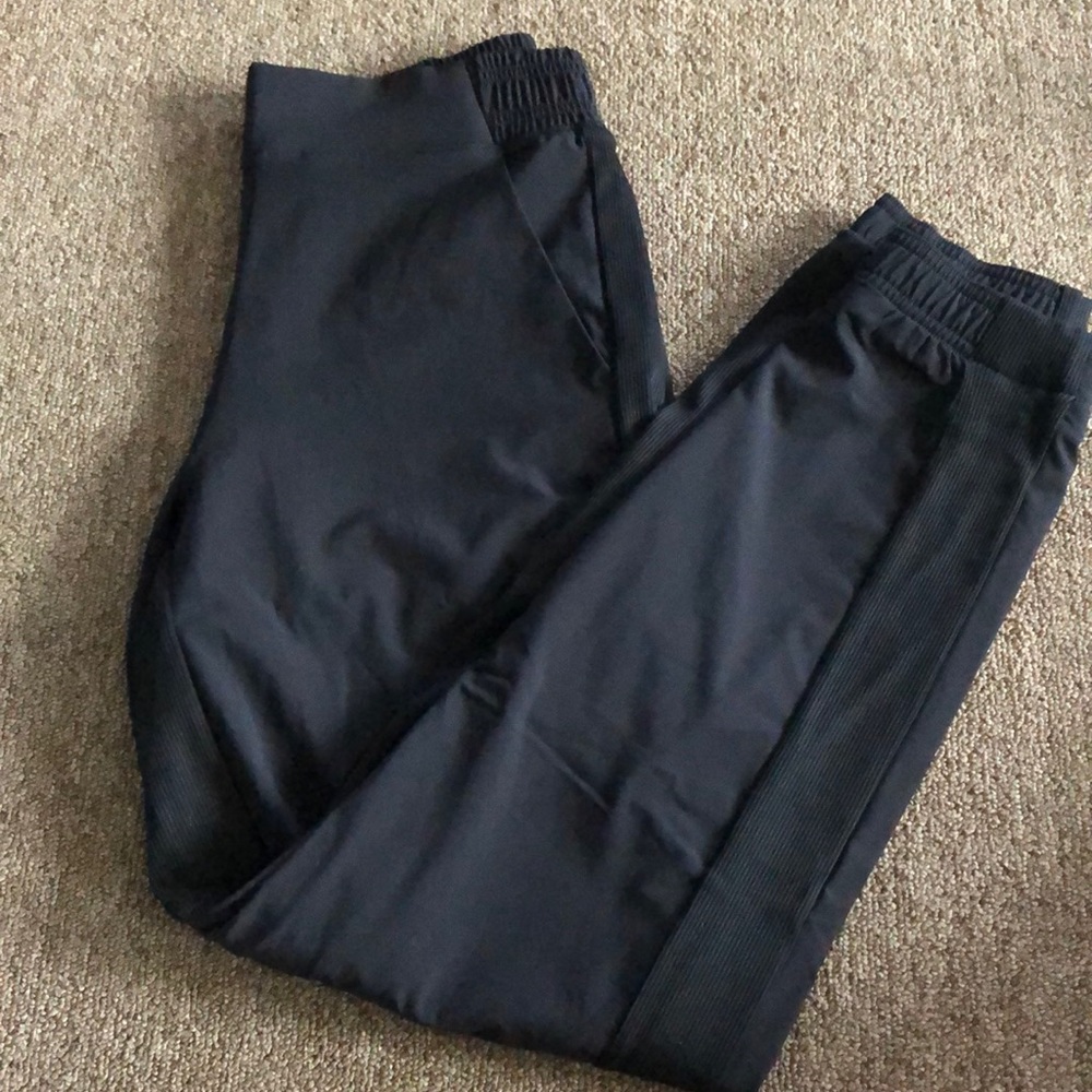 Solid Black Brooklyn Lined Jogger - image 1